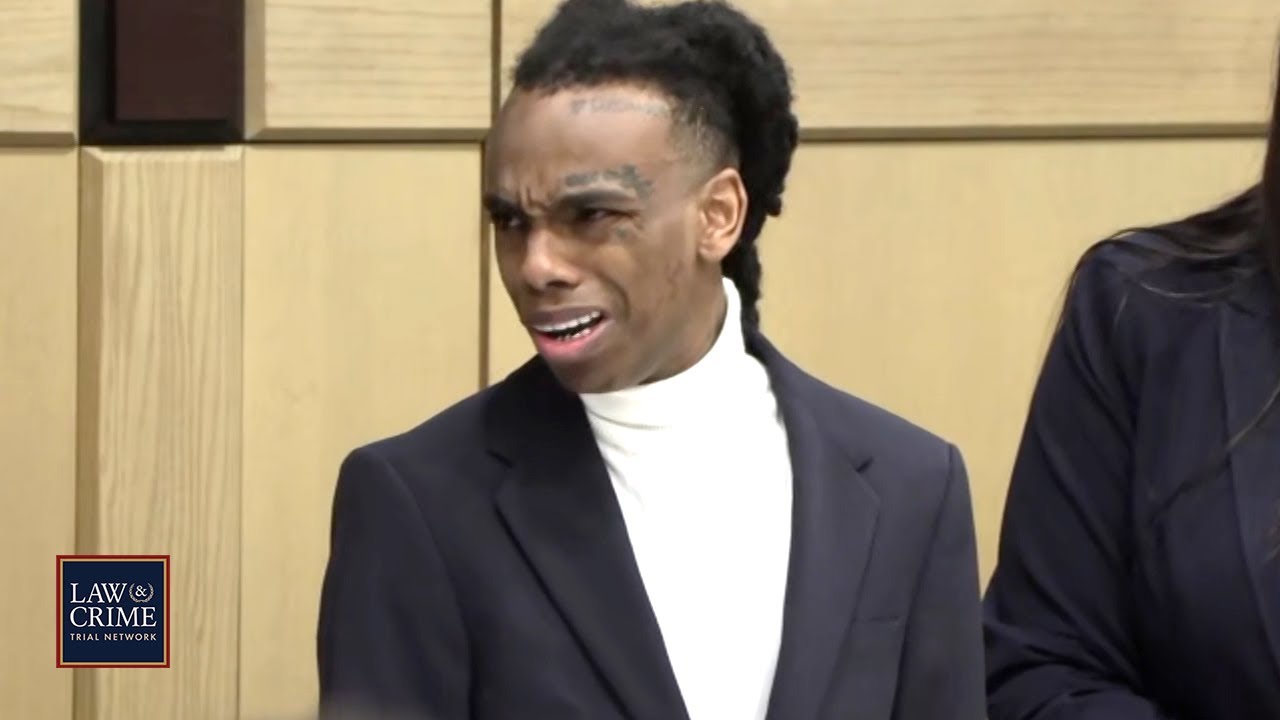 YNW Melly Appears Aggravated When Mouthing Words to Trial Observer